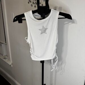 No-brand Women's White Vest